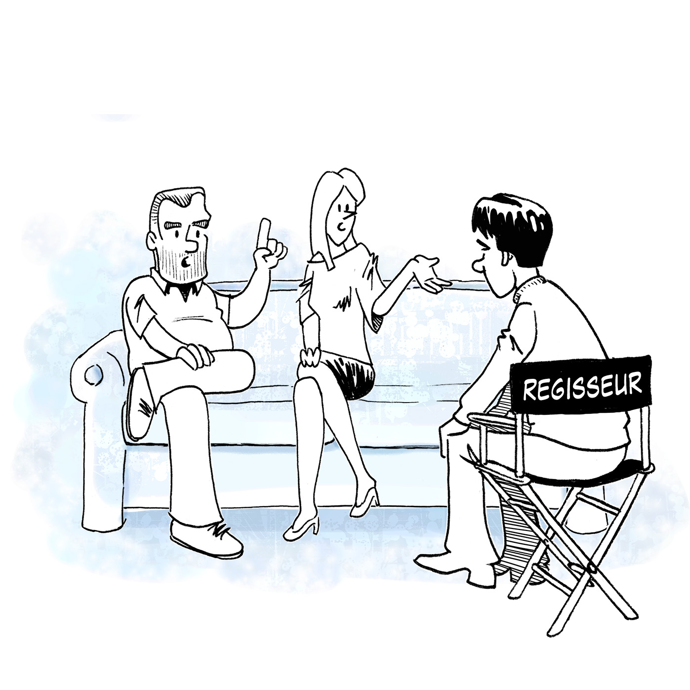illustratie, scene uit de animatie ondertoezichtstelling.